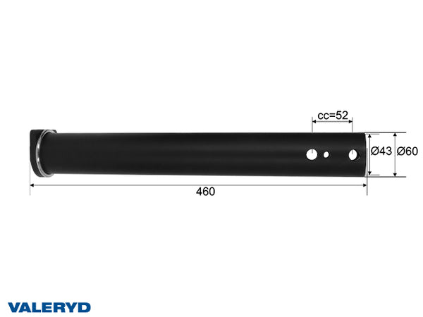 Tija de impingere Knott KFG/KR/KRV35; Ø 60mm