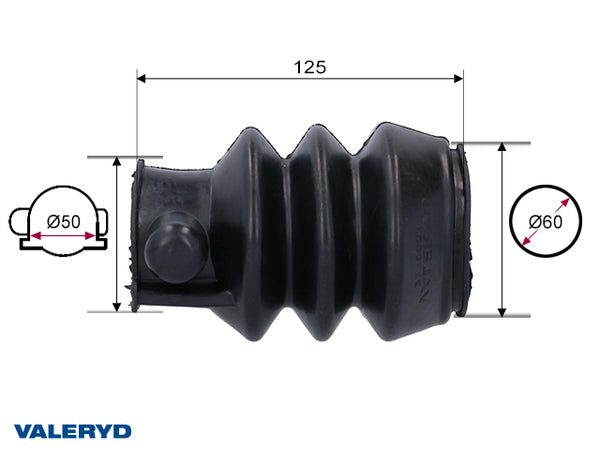 Burduf compatibil AL-KO  89-50/60L=125