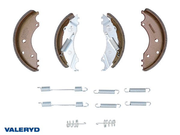 Set saboti frana + arcuri 160x35 versiune veche, compatibili Knott